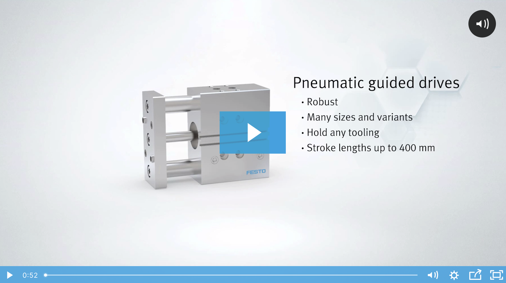 Festo Pneumatic Guided Drives and Slides