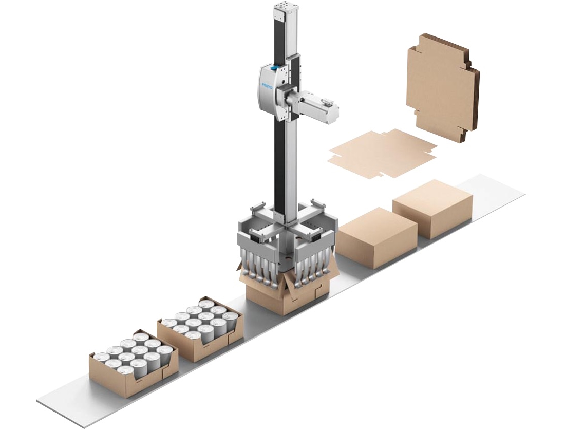 Optimize case-erecting, loading and sealing processes with electric actuators